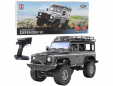 Jokomisiada Dálkově ovládané terénní vozidlo RC Land Rover Defender 90 šedý 1:14