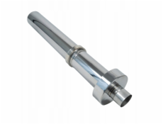 Poujoulat 80/125 vertikální konec (nv) - nerezová ocel