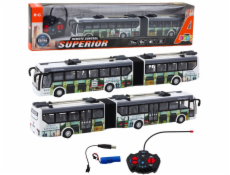 LeanToys Dálkově ovládaný městský trolejbus RC světla Veřejná doprava LEAN Toys