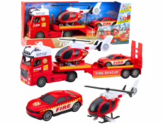 LeanToys Zvuky světel hasičského vozu, vrtulníku