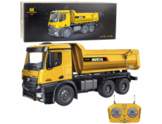 HUINA RC sklápěč se světly a zvuky žlutý 1:14