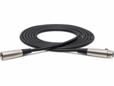 Hosa XLR - XLR kabel 7,6 m černý (MCL-125)