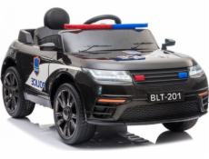 Lean Cars Policejní vozidlo BLT-201 na baterie, černé
