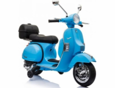 Lean Sport Bateriový skútr Vespa modrý