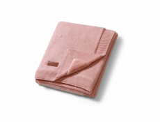 PurePower BAVLNĚNÁ DEKA BABY ONO 1671/01 S FLANELOVOU PODŠÍVKOU, RŮŽOVÁ