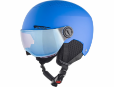 ZIMNÍ PŘILBA ALPINA ZUPO VISOR Q-LITE BLUE MATT 54-58