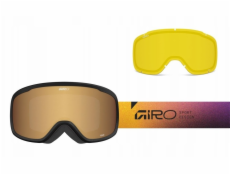 Giro Zimní brýle GIRO ROAM PURPLE FADED (OTG) (válcové) (jantarově zlaté 19-42% S2 + žluté 80-99% S0 čočky)