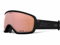 Giro Dámské zimní brýle GIRO MILLIE BLACK RAILS (torické) (zrcadlově žluté čočky VIVID-Carl Zeiss ROSE GOLD 19-42% S2)