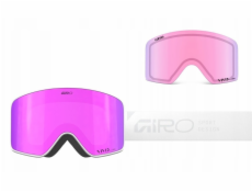 Giro Zimní brýle METHOD WHITE STACKED (válcové) (barevné zrcadlové čočky VIVID-Carl Zeiss PINK 19-42% S2 + barevné zrcadlové čočky VIVID-Carl Zeiss INFRARED 58% S1)