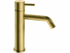 NoName BCK2BG / FERRO / CIRICULUS / NÍZKÁ UMYVADLOVÁ BATERIE, KARTÁČOVANÁ ZLATÁ /