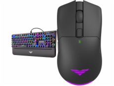 PREYON Klávesnice LONG Claw Brown (PLCB104B) + bezdrátová myš Preyon Owl (POW35B)