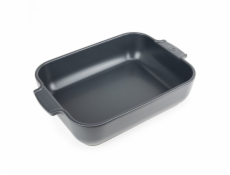 Peugeot APPOLIA Obdélníkový talíř 36 cm břidlicový