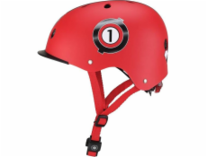 Globber Dětská univerzální závodní helma Elite Lights 507-102 Nová červená