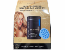 NoName MEVELLE Hydra & Shine vlasová maska 900ml + masážní prostředek na pokožku hlavy