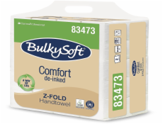 Bulkysoft Dvojité ručníky Comfort Z-Fold, celulóza, bílé (15x200)