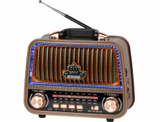 Kruger&Matz Přenosné analogové solární rádio model KM0833