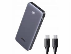 Ugreen Powerbanka Powerbank Nexode 10000mAh 30W USB-A 2xUSB-C - šedá