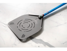 GI.METAL Gi.Metal Napoli obdélníková perforovaná lopatka na pizzu 36x36 cm s rukojetí 60 cm