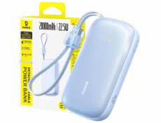Baseus Powerbanka EnerFill FC21 Qpow 20000mAh 22,5W s displejem a kabelem v balení - modrá
