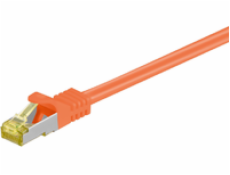 MicroConnect Patchcord CAT 7, S/FTP, oranžový, 20 m (SFTP720O)
