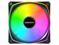 Montech Fan AX120 Pro PWM Černý 120mm ventilátor