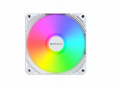 Montech Ventilátor Fan E28 ARGB PWM bílý 120mm