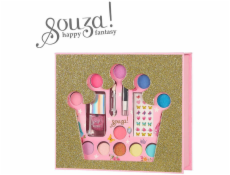Souza Dětská kosmetická krabička 15dílná sada Crown