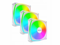 Montech AX120 Pro PWM bílá sada 120mm ventilátorů (3 ks)