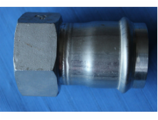 SANHA NIROSAN-Ocelový přechodový konektor z nerezové oceli d54x2 GWSANHA