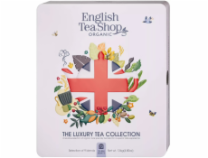 English Tea Shop Kolekce čajů s vlajkou Unie - 72 čajových sáčků v kovové plechovce
