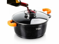 Vilde ŽULOVÝ HRNEC 4L 24CM S VÍČKEM S AROMATIZÉREM TERRUNA 199105