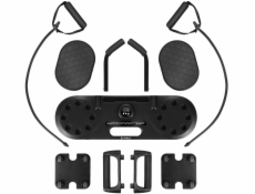 HMS Cvičební plošina DBP02 3 v 1 s rukojeťmi, lany a kolečky