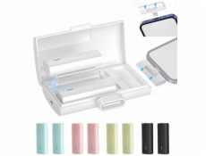 LensGo Bezdrátový mikrofon 2x s Lightning nabíječkou pro iPhone/518c