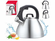 Klausberg Ocelová konvice s pískačkou 2,5 l KB-7951