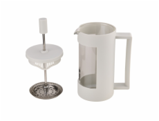 Konvice na čaj a kávu LINES French Press 350 ml bílá BG-38360-GY
