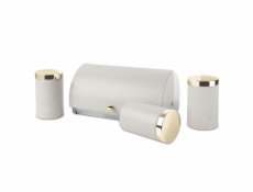 Chlebník a sada dóz na potraviny 4 ks Sahara Collection BH-6739