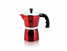 Konvice na espresso 6 šálků Burgundy Metallic Line BH-8563
