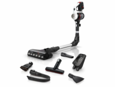 Bosch BBS711W stick vacuum/electric broom Bagless 0.3 L Black  Stainless steel  White