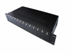 Digitus 19 "šasi pre Mediakonvertory (14 slot), 2U