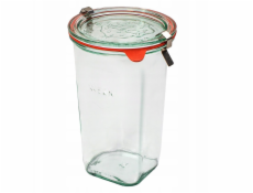 Weck Quadro sklenice 795 ml (6 ks) - pokojová, ušní, nádoba x2