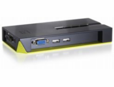 LevelOne 4-Port USB KVM Switch (Black Edition)