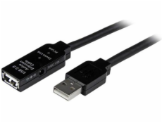 StarTech USB-A USB kabel – černý (USB2AAEXT35M)