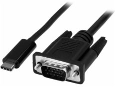 StarTech Kabel USB-C na D-Sub (VGA) 1 m černý (CDP2VGAMM1MB)