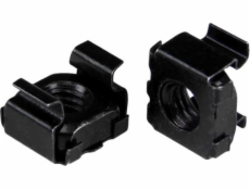 StarTech Matice/klece M6 50 ks černé (CABCAGENUT6B)
