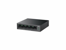 Switch TP-Link LS105GP 1x GLAN, 4x GLAN s PoE+, 65W, 