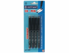 Centropen popisovač CD / DVD sada 4 farby - 1mm