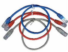 Eth Patch kabel c5e UTP 0 5m RED