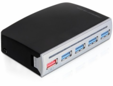 DeLock HUB USB 3.0, 4-portový, interný / externý
