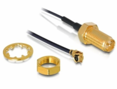 DeLock RP-SMA pripojenie antény WLAN, pre vstavanie, 20 cm DeLock RP-SMA pripojenie antény WLAN, pre vstavanie, 20 cm