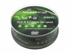 MEDIARANGE DVD-R 4,7 GB 16x Cake 25